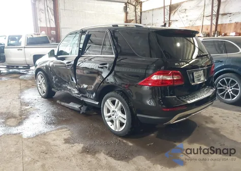 2014 Mercedes-Benz Ml 350 from USA, damaged, VIN 4JGDA5JB2EA395467